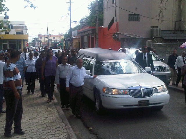 Sepelio de berny Reyes Camino Al Cementerio
